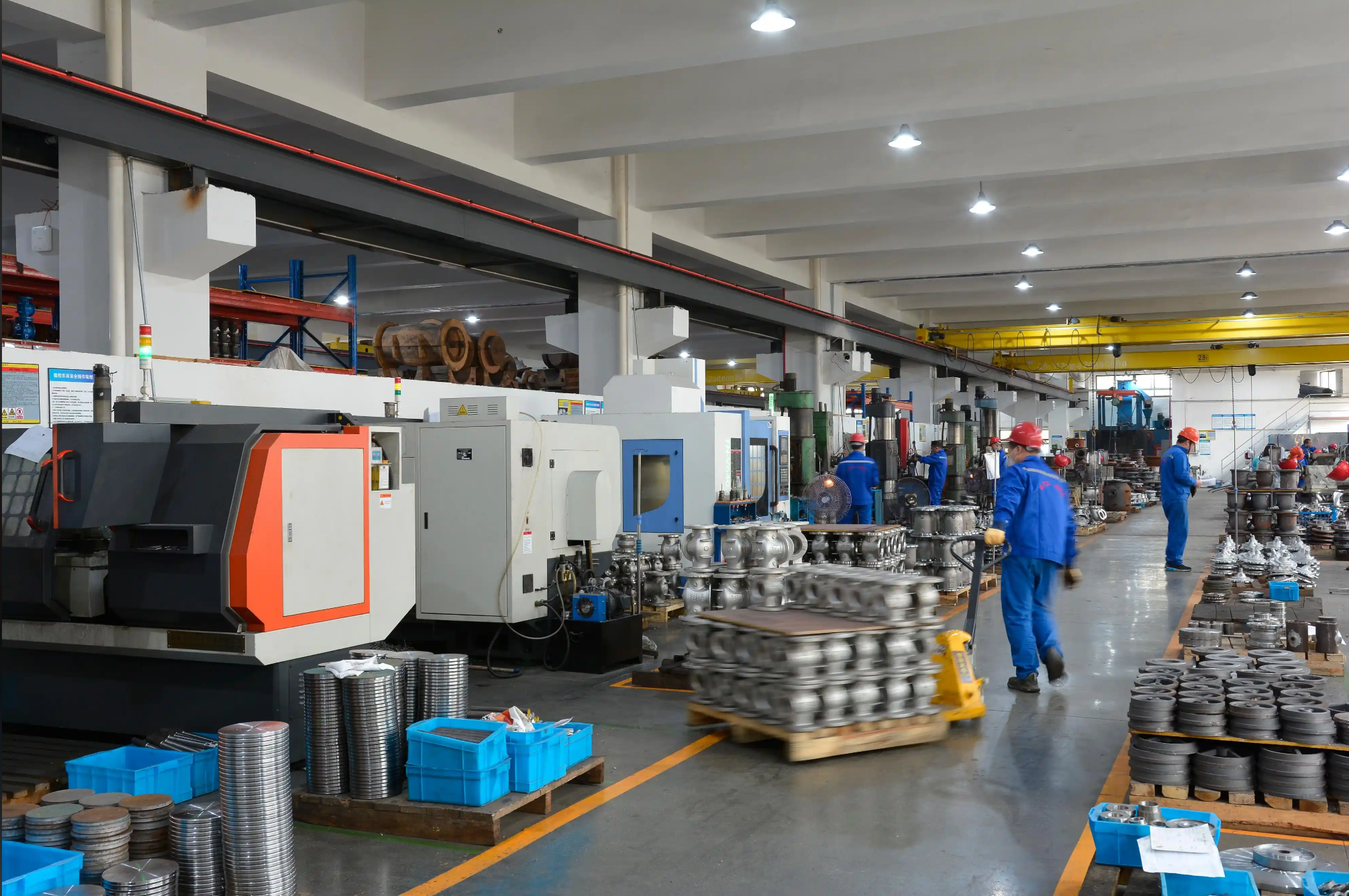 Rotary joint production line