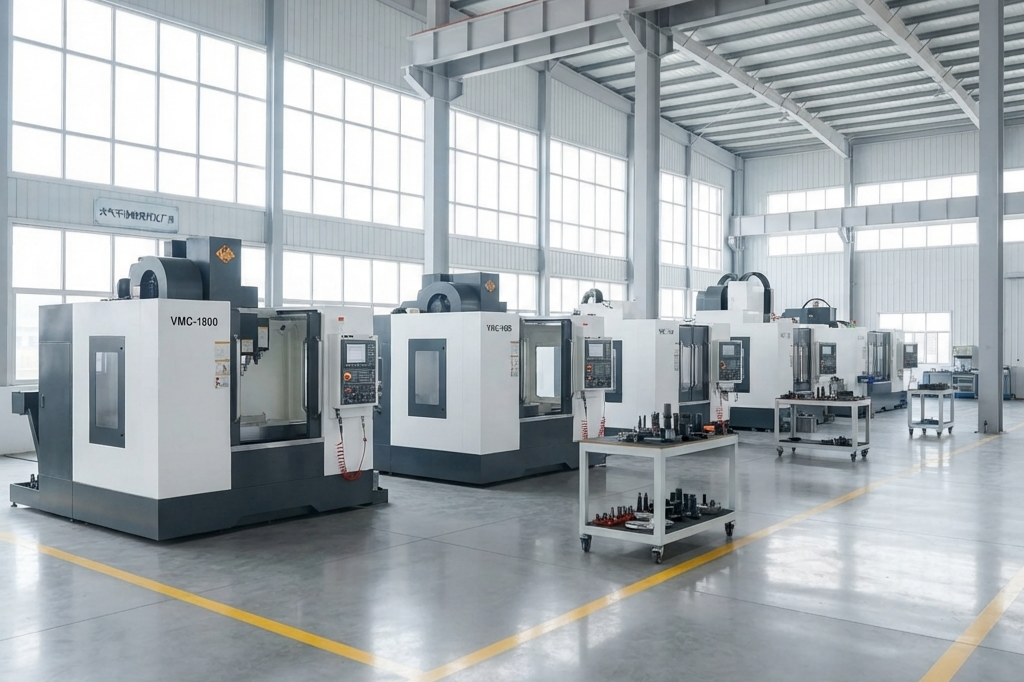 Precision machining workshop